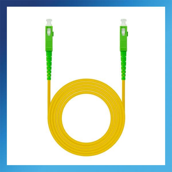 Cavo in fibra SC APC-SC APC monomodale LSZH 5m Gia