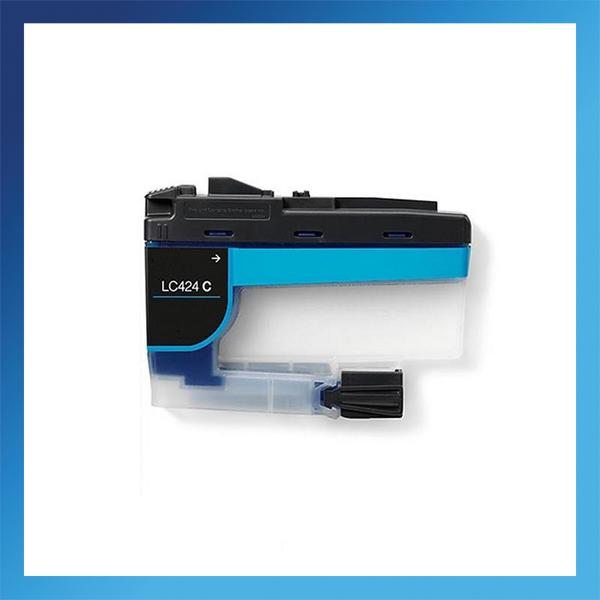 Cartuccia Compatibile Brother LC-424C Ciano