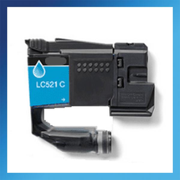 Cartuccia Compatibile Brother LC-521C Ciano