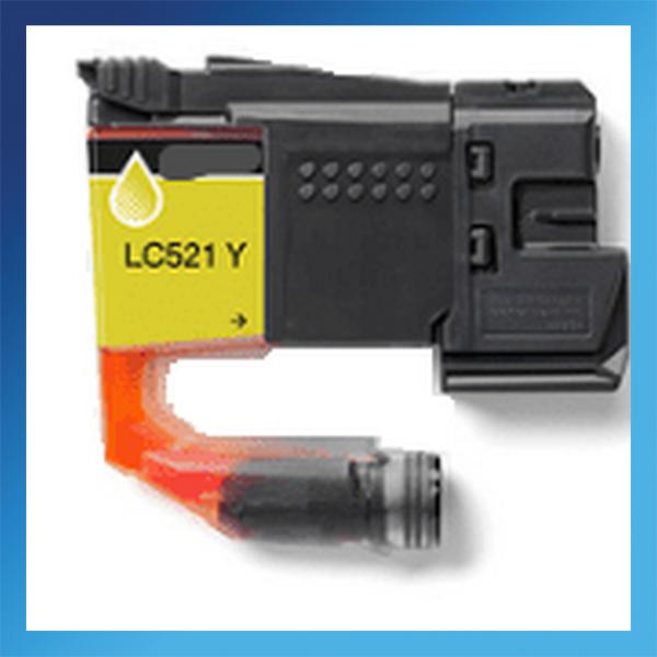 Cartuccia Compatibile Brother LC-521Y Giallo