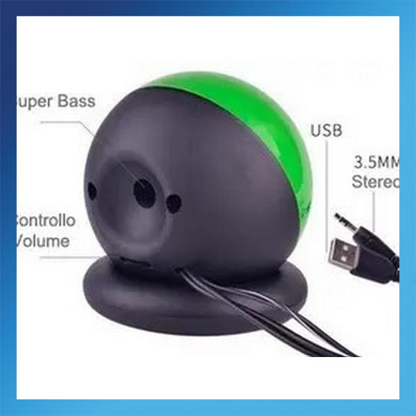 Speaker 2 0 TC-SP33 USB e Jack 3,5mm