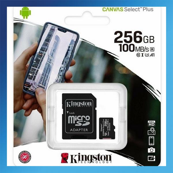 SDCS2 256GB microSDHC SDXC UHS-I Classe 10 Kingsto